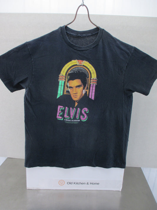 Vintage Tee Shirt Elvis A Musical Celebration 1988 Tour Large