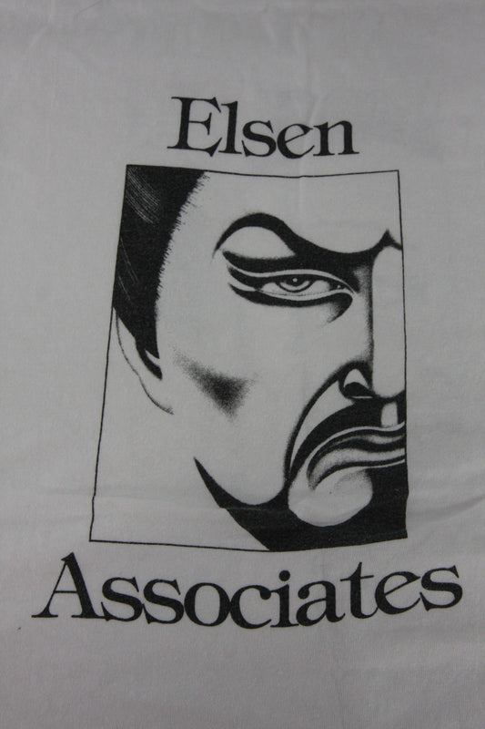 Two Vintage Elsen Associates Stagehand Promo Long Sleeve Shirts Theatre Stage