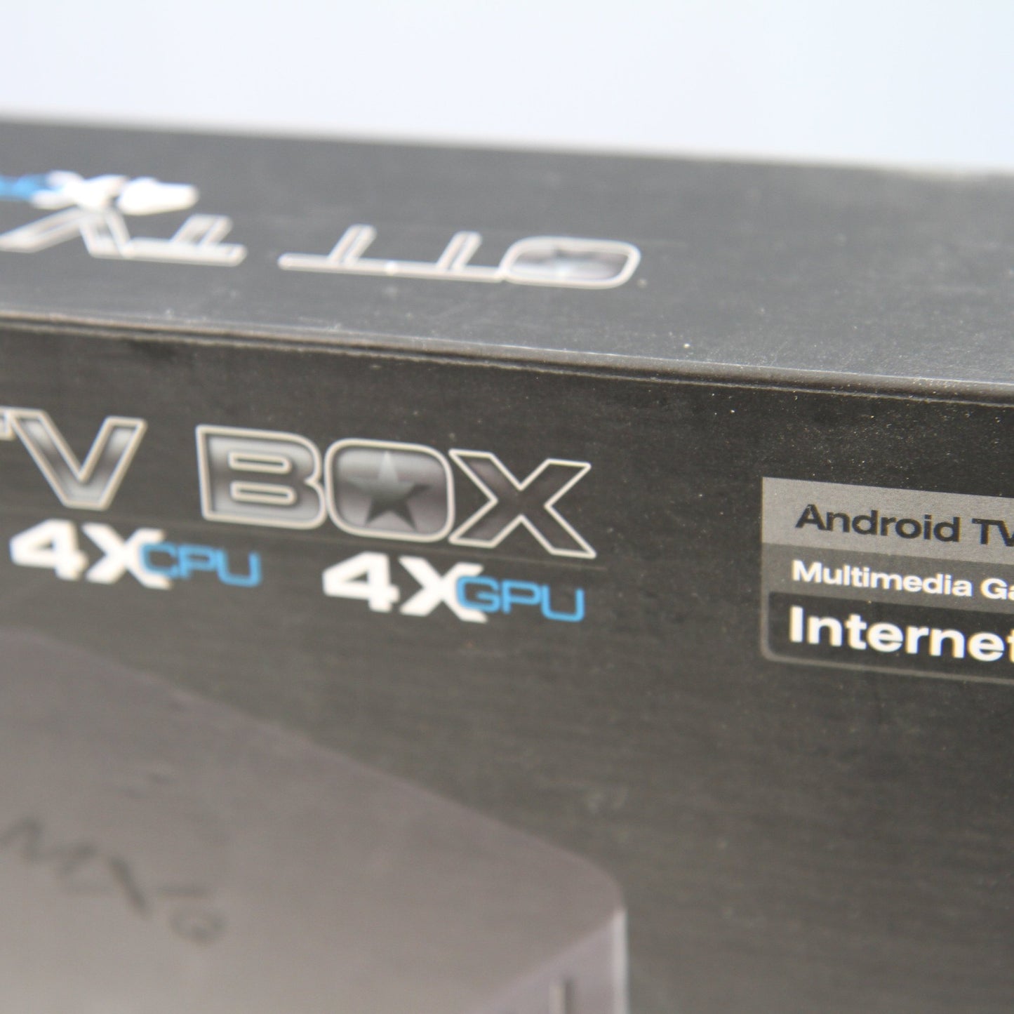 MXQ OTT TV Box 4x CPU GPU Android KitKat Internet TV Box With Remote