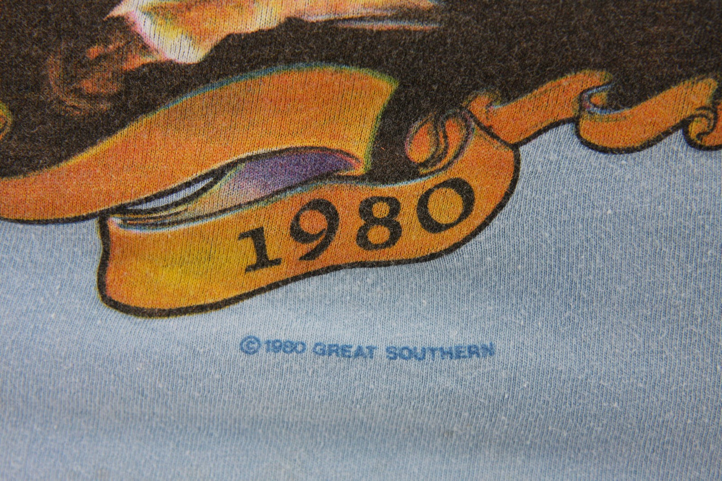 Vintage "Roadie" Molly Hatchet 1980 Great Southern Tee Shirt Large