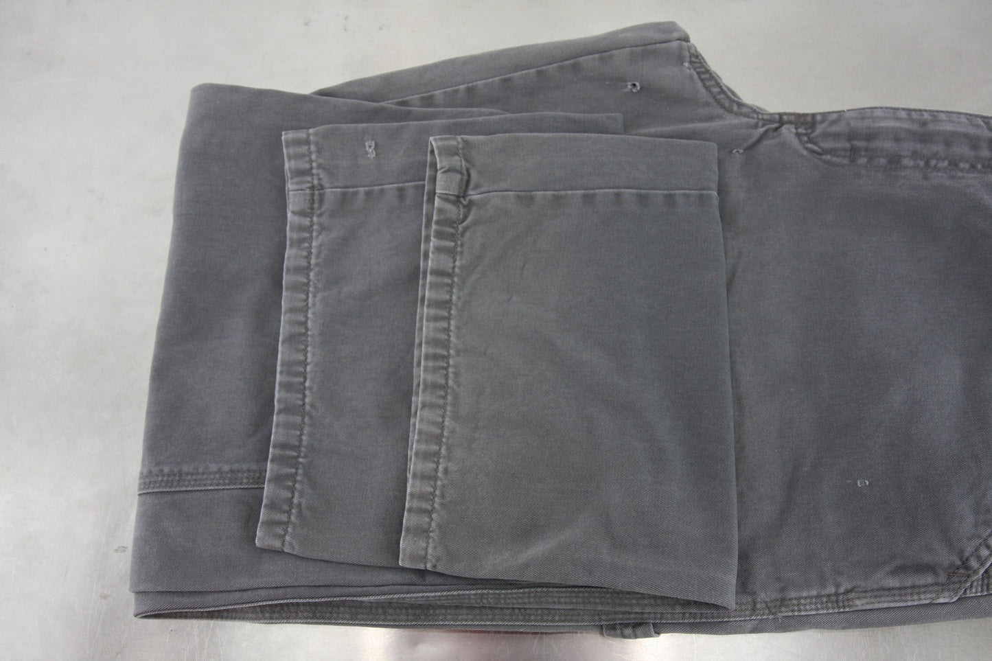 Wrangler Mens Carpenter Jeans 38x34 Two Pair, One Blue, One Gray