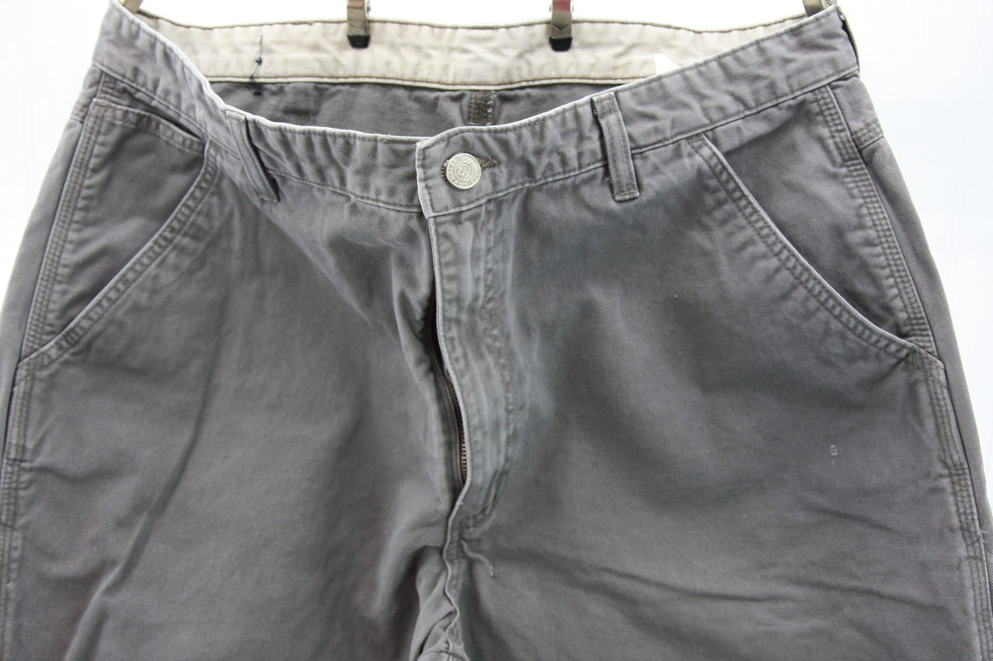 Wrangler Mens Carpenter Jeans 38x34 Two Pair, One Blue, One Gray