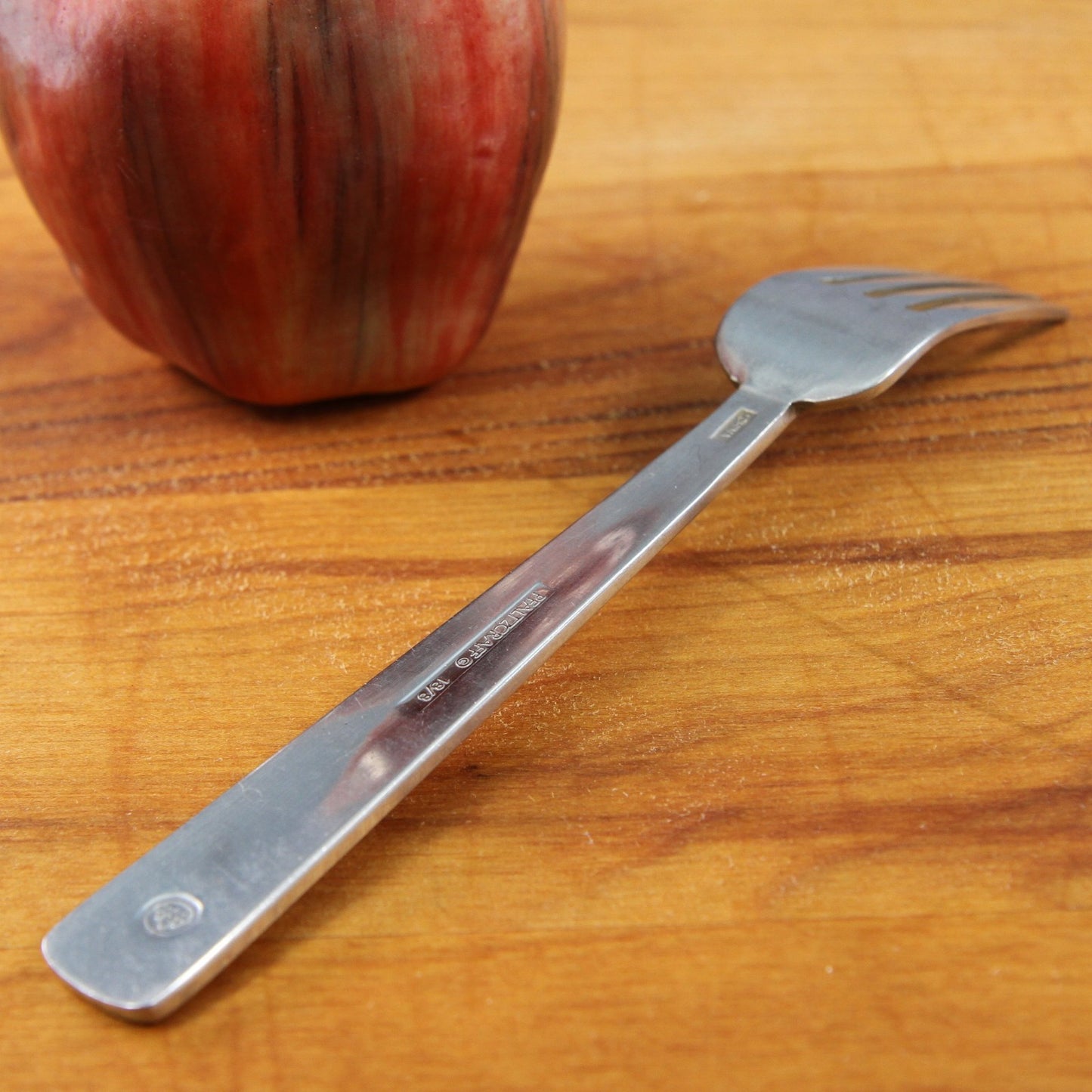 Pfaltzgraff Chalfonte Stainless Steel Salad Fork Glossy 6 7/8"