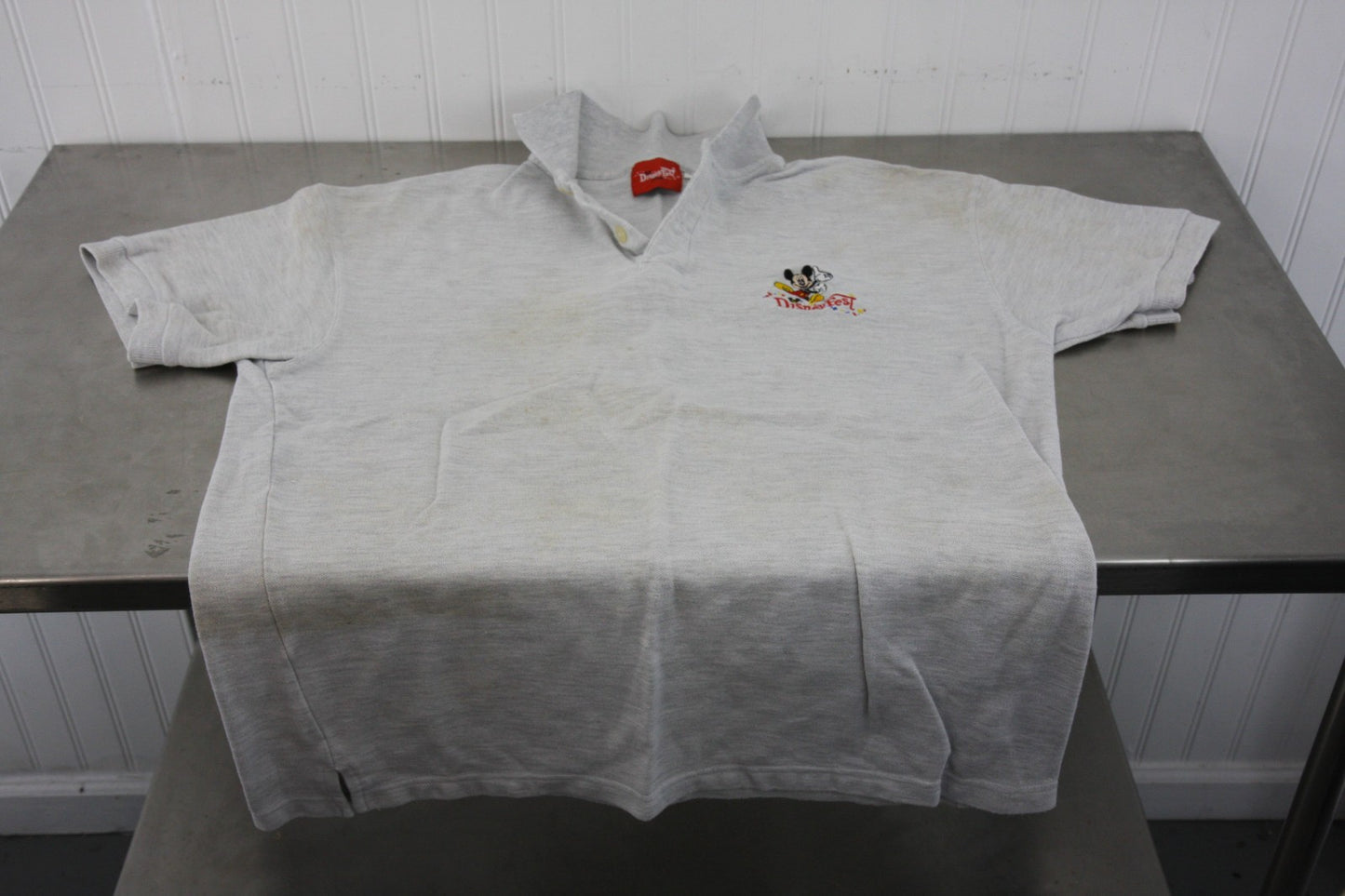 3 Vintage 1990s Stagehand Polo Shirts from Disney-Fest Crew & Taiwan XL