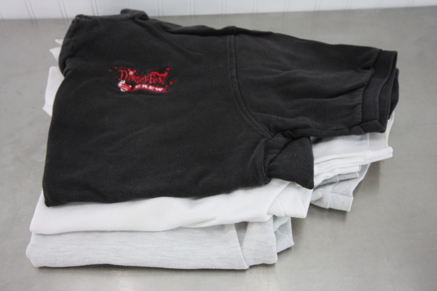 3 Vintage 1990s Stagehand Polo Shirts from Disney-Fest Crew & Taiwan XL