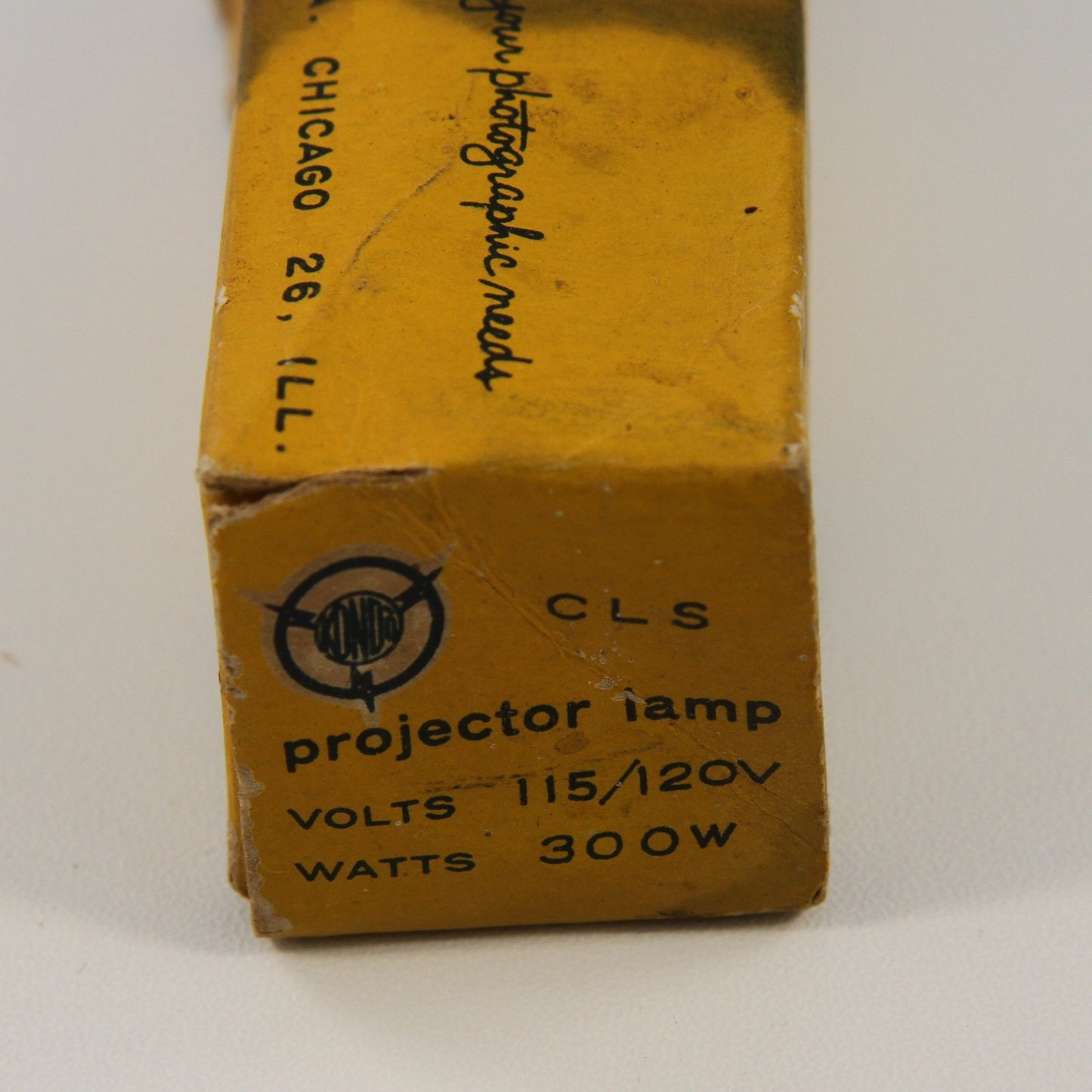 Vintage Sylvania DAK Blue Top & Kondo CLS Projector Lamps