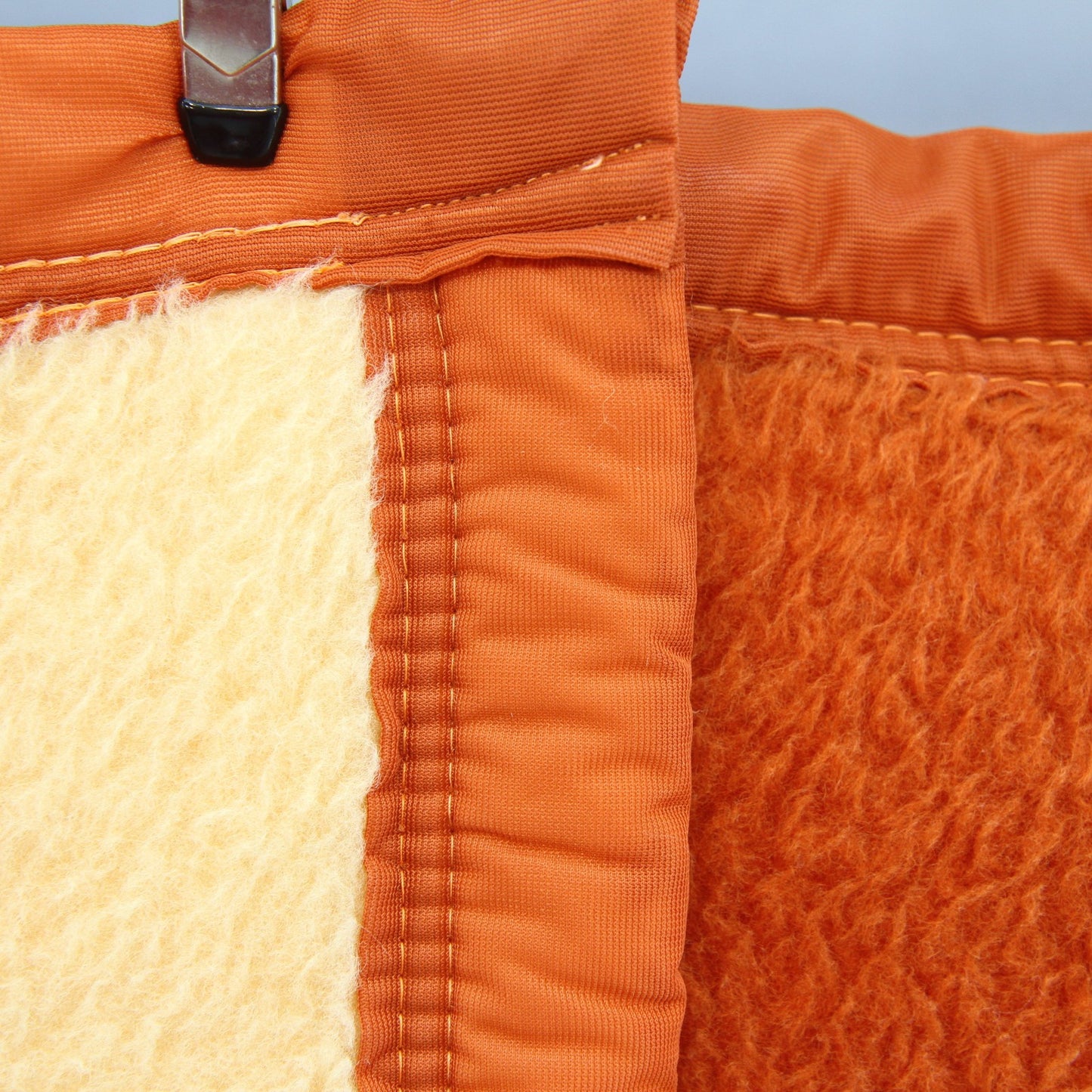 Vintage OTEX Cylor Heavy Reversible Acrylic Blanket Macedonia 57 1/2W X 73L