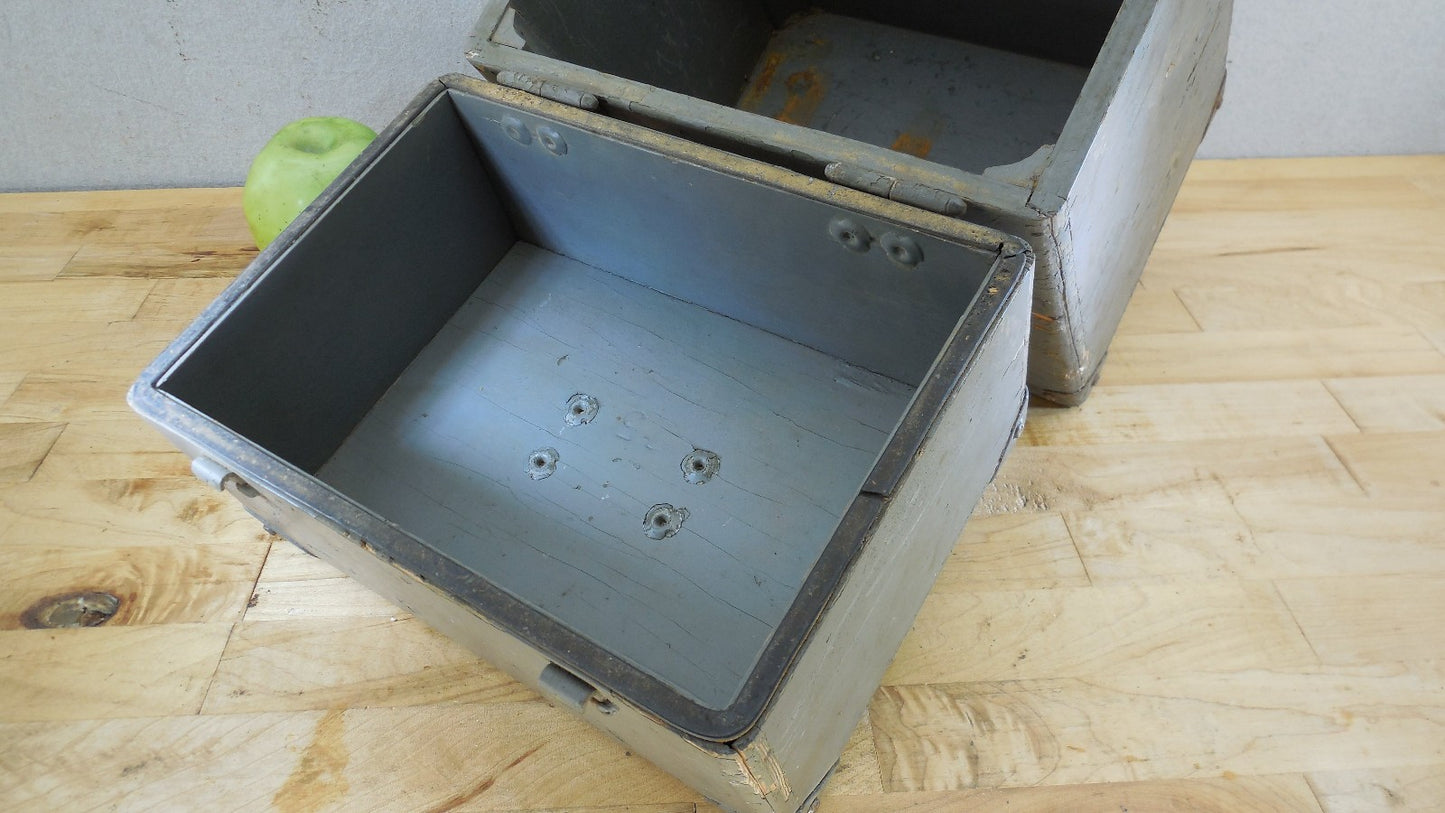 Vtg. Stanley Carter USA Wood Router Tool Case Box R4A Portable Router