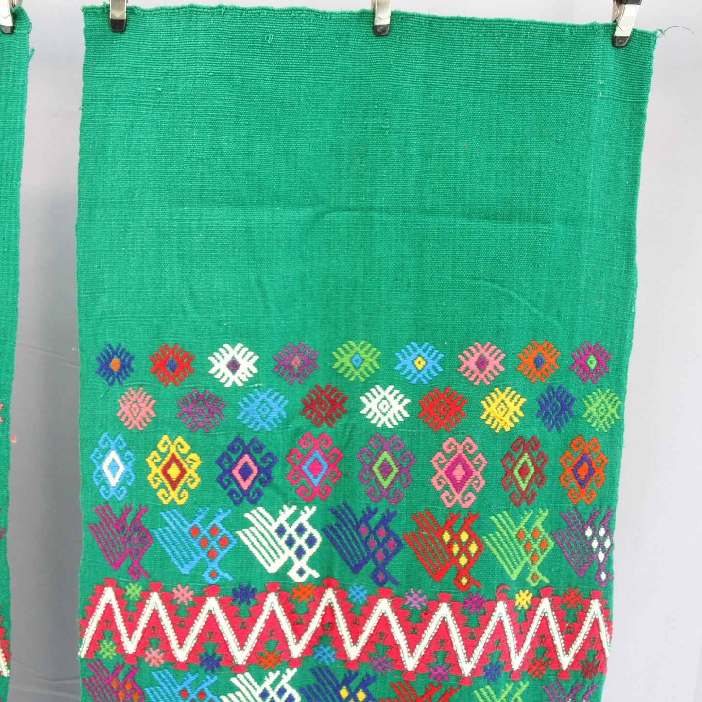 Ukrainian Woven Embroidered Table Runner (2 Available) 50" X 17"