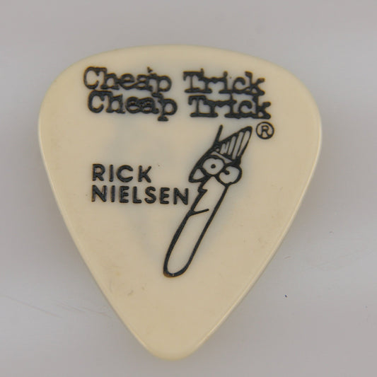 Vintage Guitar Pick Rick Nielsen Cheap Trick 1988 Lap of Luxury Tour?