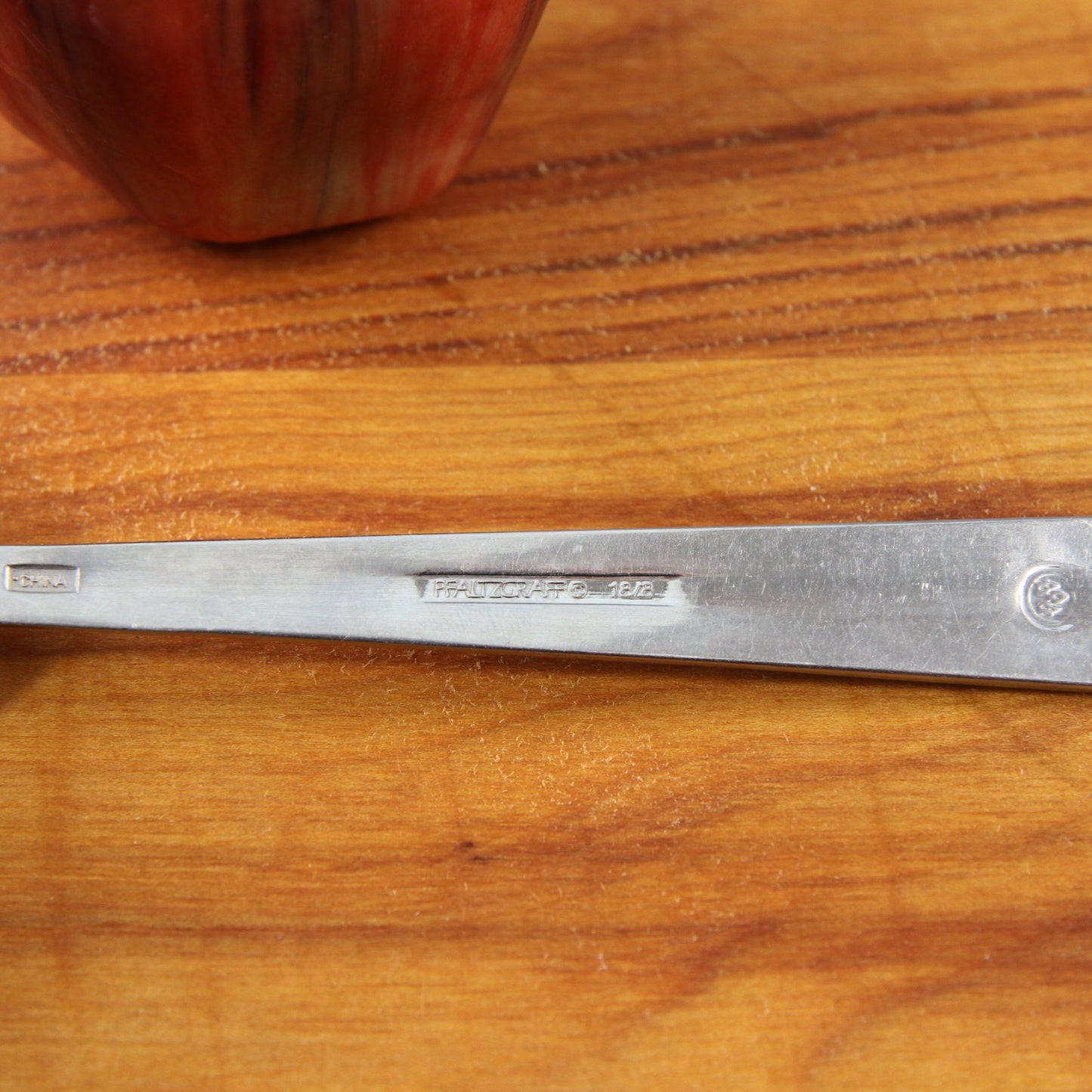 Pfaltzgraff Chalfonte Glossy Teaspoon 6 3/4"