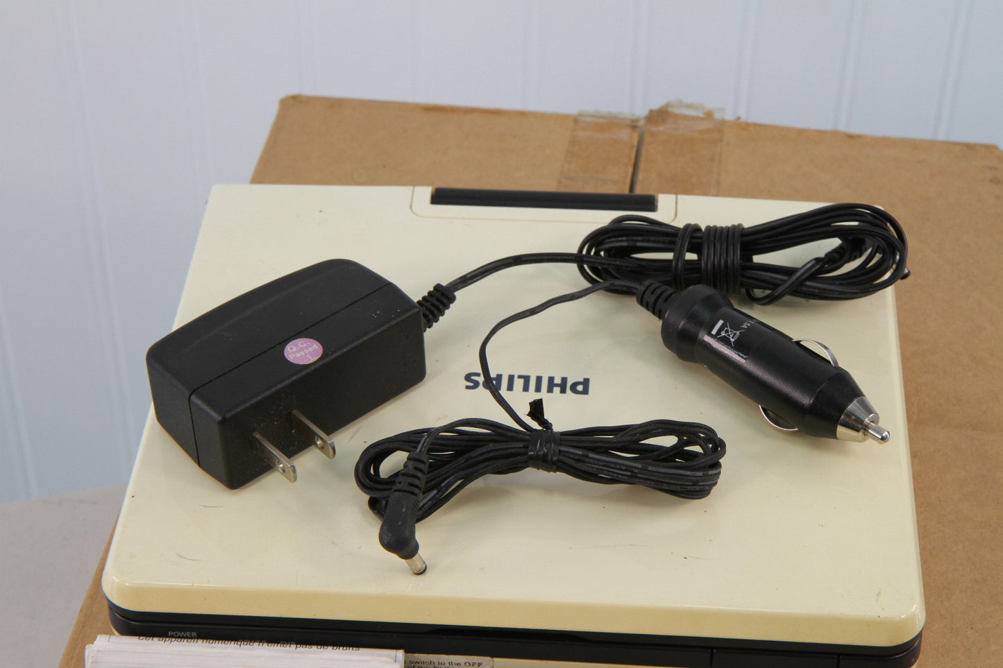 Vintage Philips DVD Portable Player DCP855 Bundle Parts