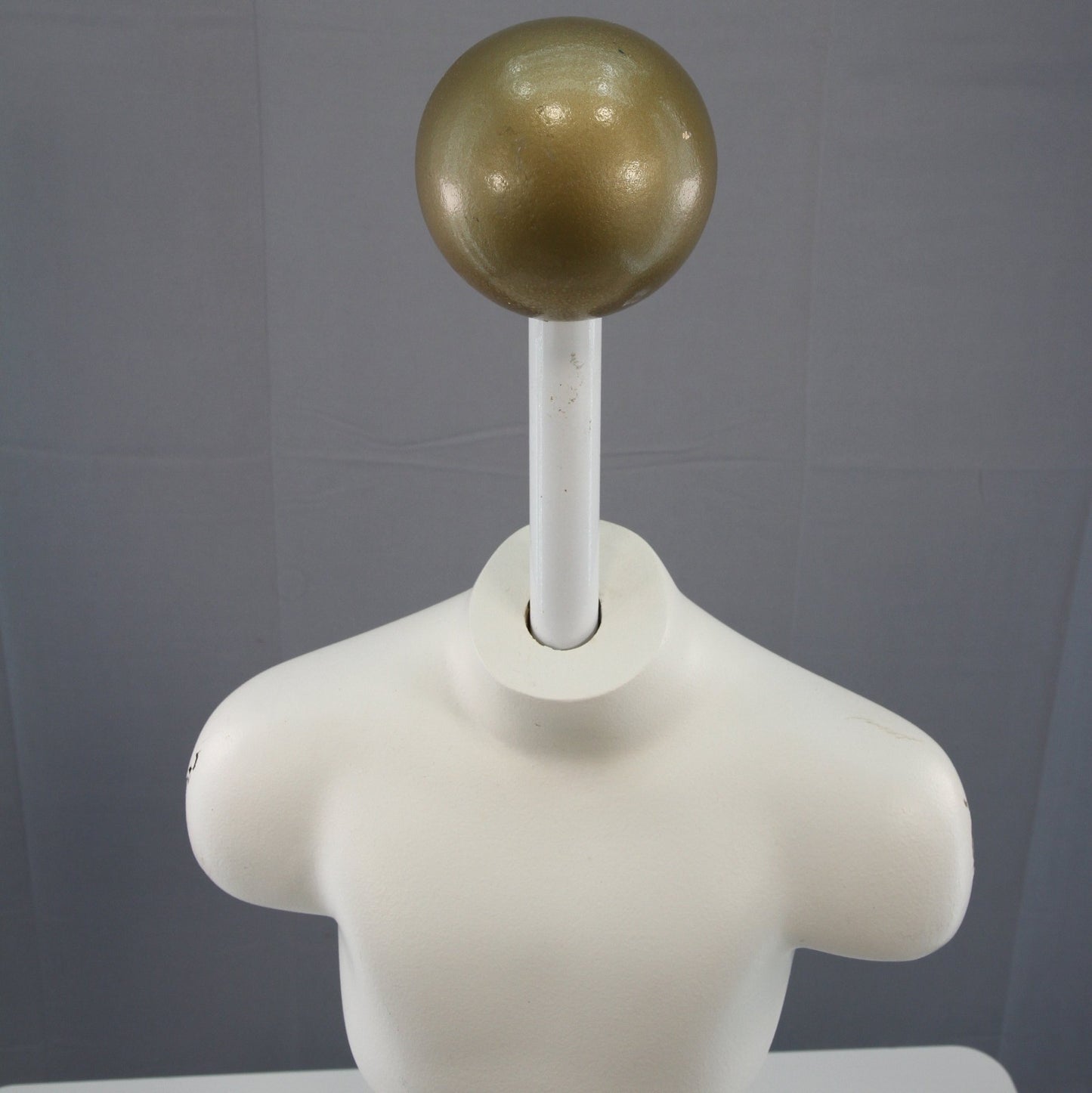Jewelry Mannequin 27 1/2" Tall 10 1/2" Wide Adjustable Height