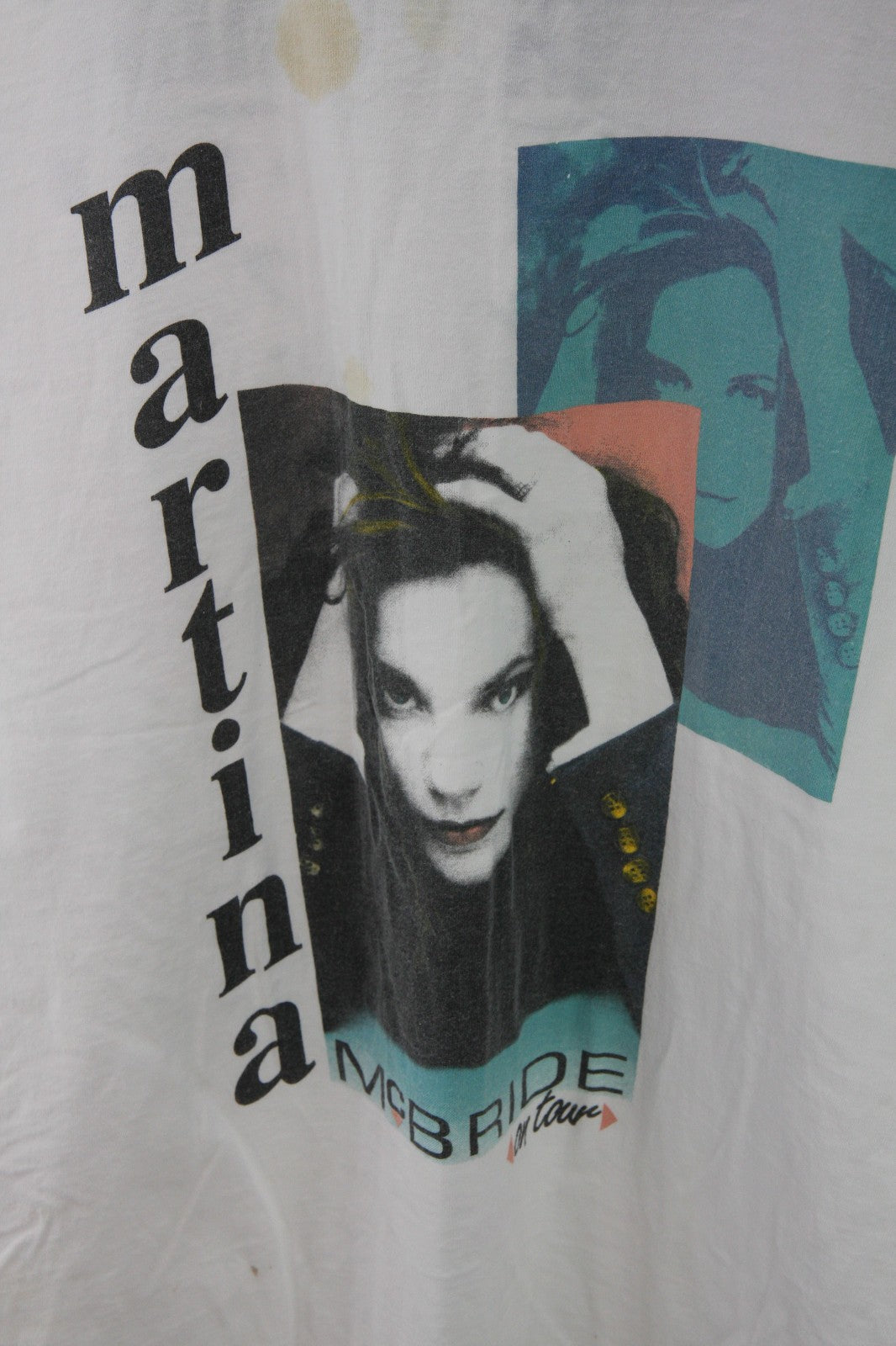 Vintage "Roadie" Martina McBride Time Has Come Tour 1992 Tee Shirt
