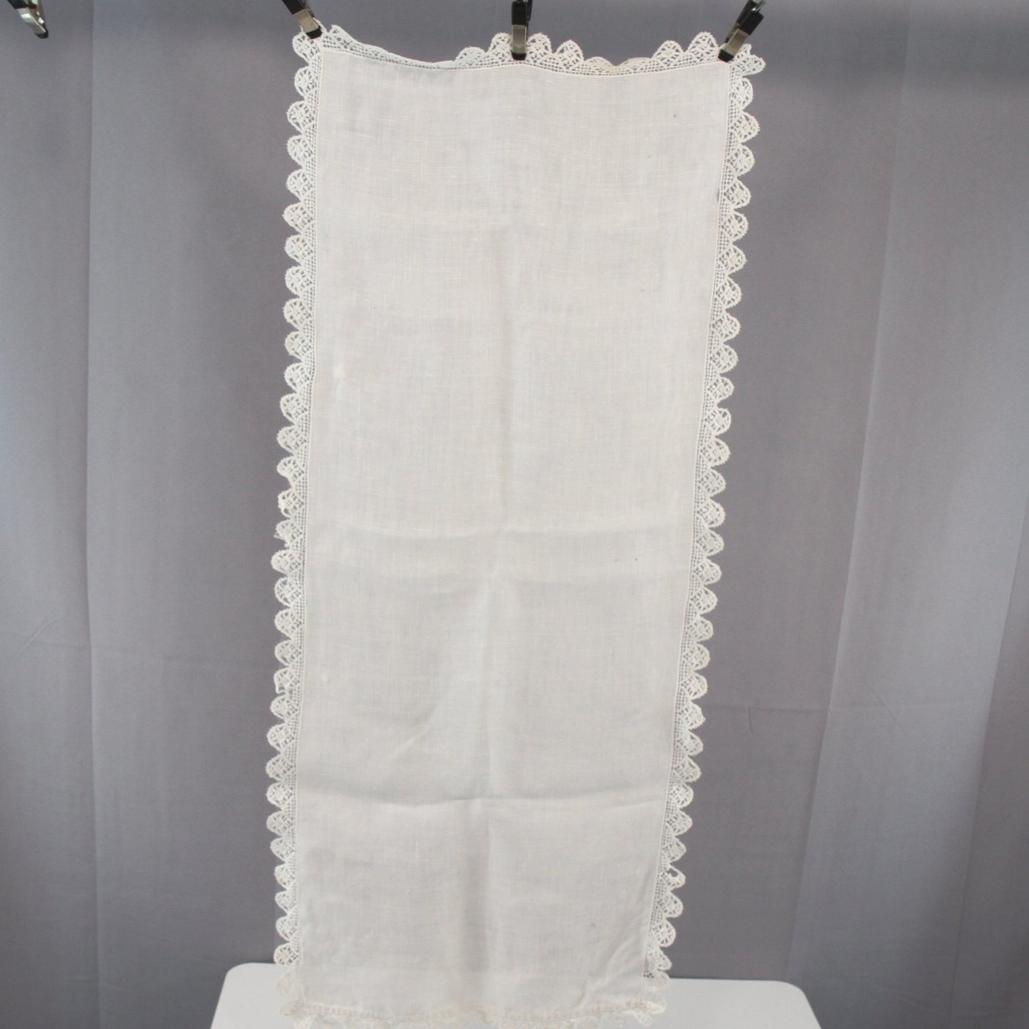 Set of 3 Vintage Cloth Table Runners Embroidered MCM Special