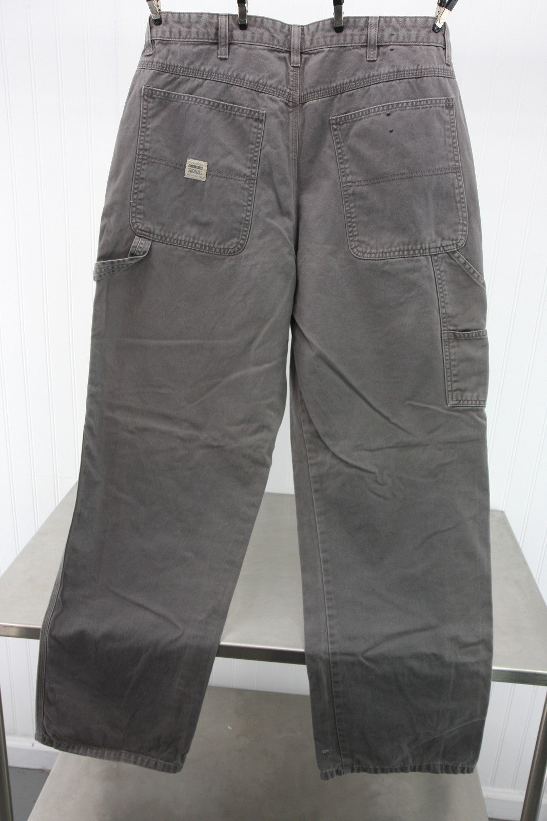 Wrangler Mens Carpenter Jeans 38x34 Two Pair, One Blue, One Gray
