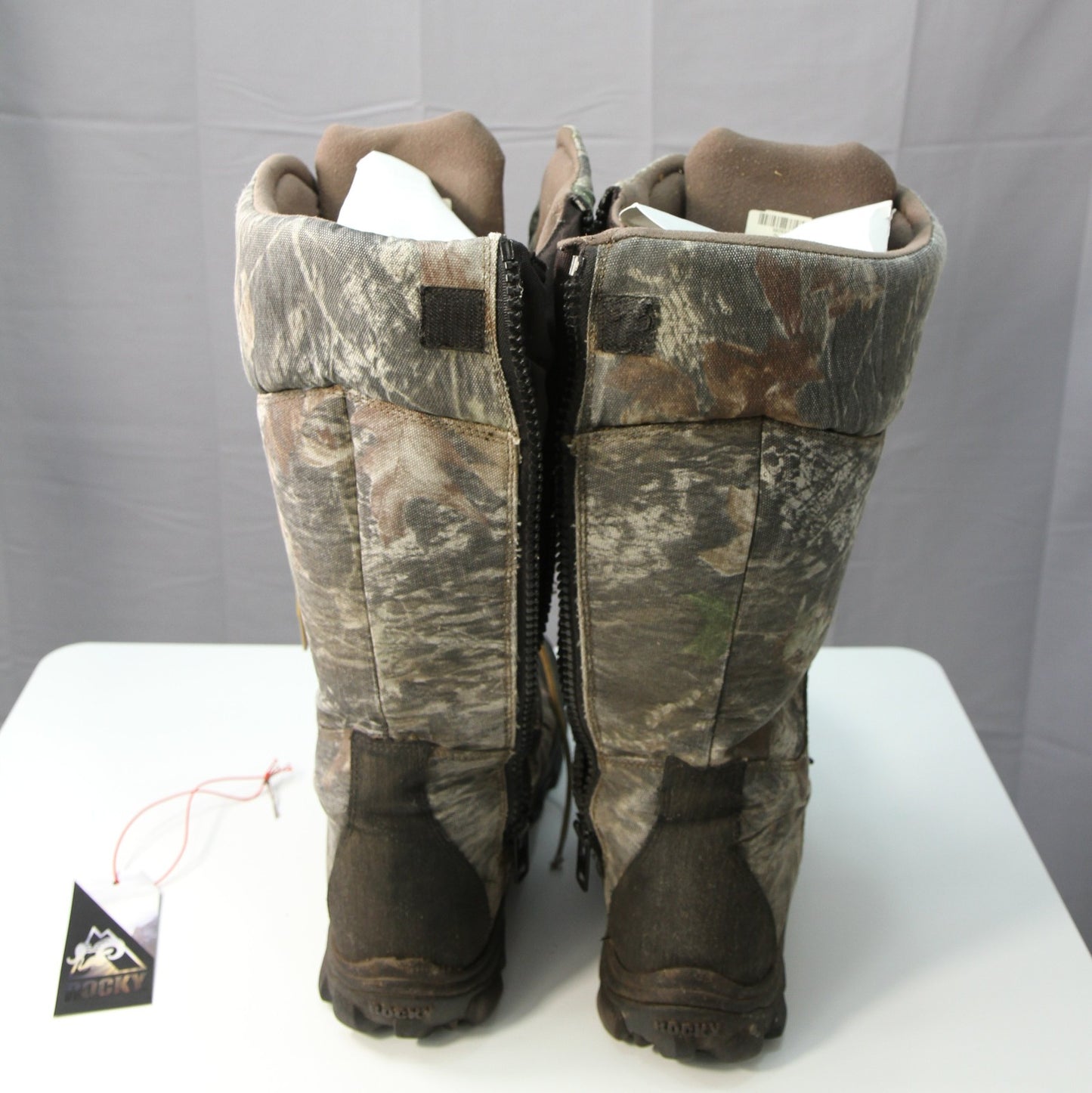 Rocky Lynx Waterproof 16" Snake Side-zip Boots Model 7379 - SIZE 12M