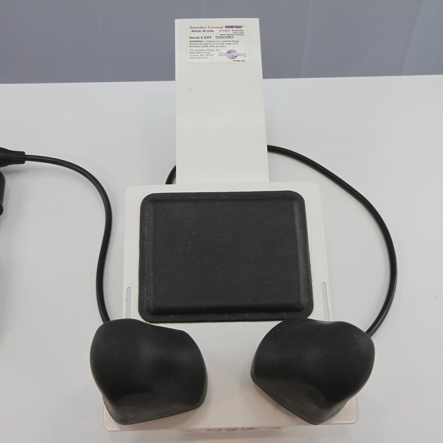 Saunders Cervical Hometrac With Foot Extension In Case READ