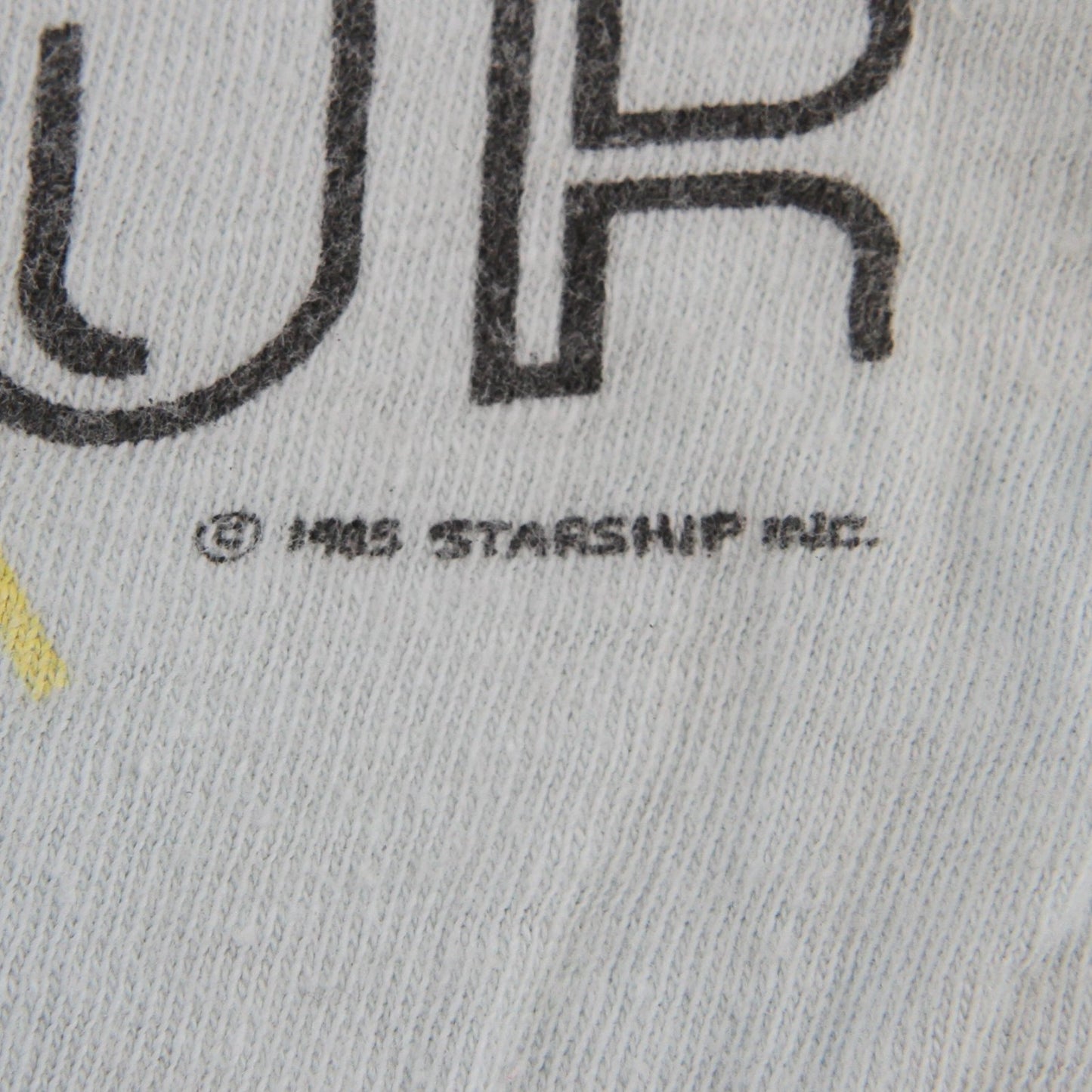Vintage "Roadie" Starship 1985 Tour Tee Shirt, Large