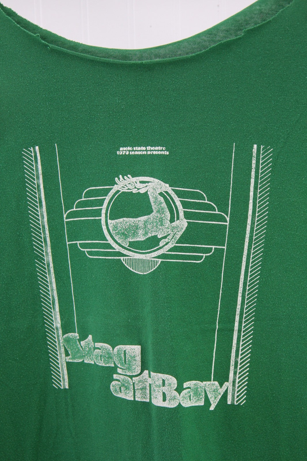 2 Pack Vintage Stagehand Tee  Asolo State Theater Stag at Bay Twice Around Park