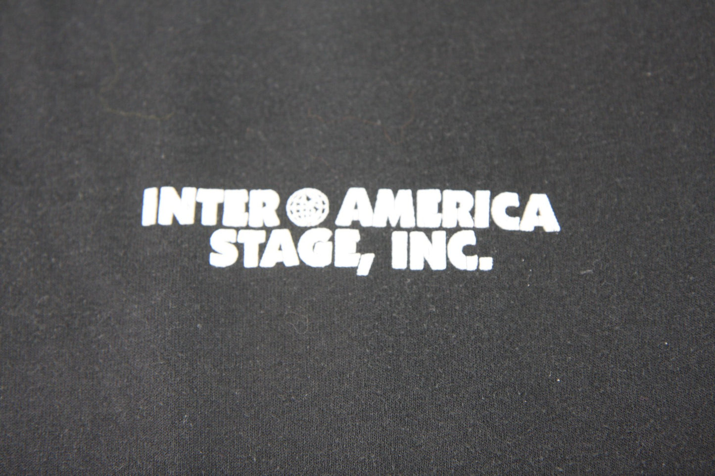 Vintage Promo Tee Shirt InterAmerica Stage Inc Large