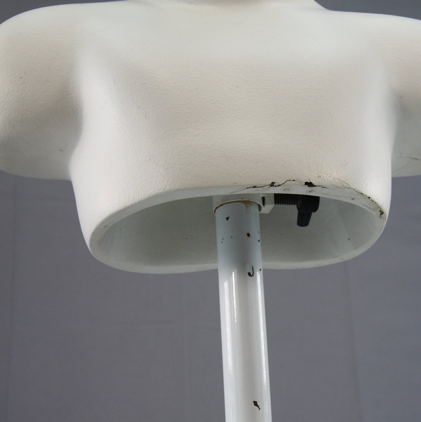 Jewelry Mannequin 27 1/2" Tall 10 1/2" Wide Adjustable Height