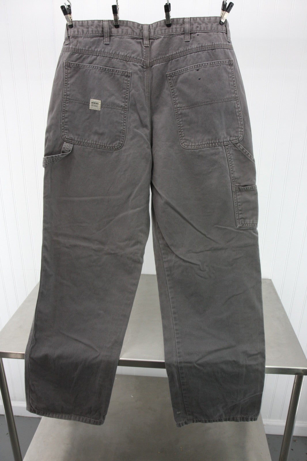 Wrangler Mens Carpenter Jeans 38x34 Two Pair, One Blue, One Gray