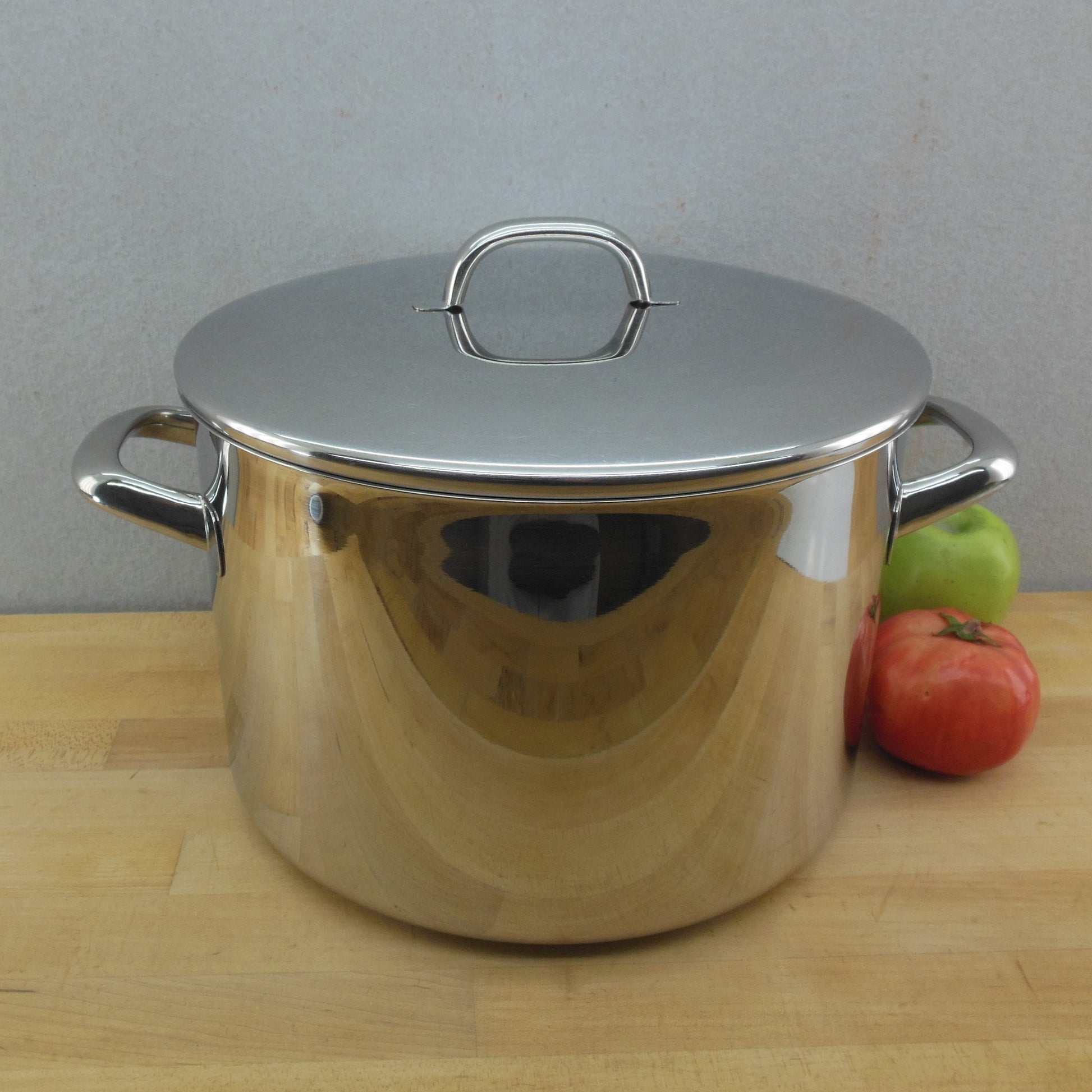 Silampos Portugal Stainless Aluminum Disc Soup Stock Pot 12 Quart