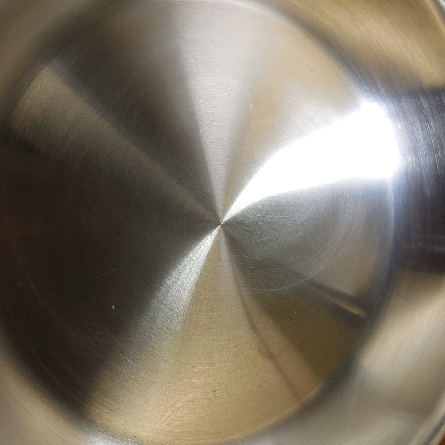 All-Clad USA D3 Stainless Tri-Ply 12" Fry Pan Skillet Lid Cleaned Polished
