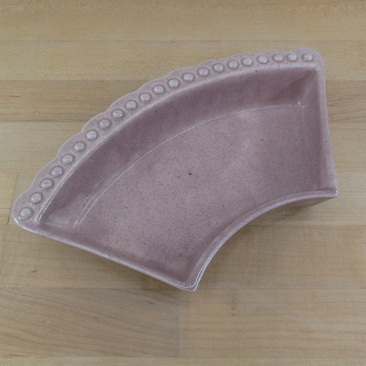 Wm. Frasier California Pottery Lazy Susan Relish Appetizer Server 201 - Pink Dish