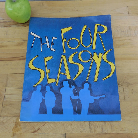Frankie Valli & The Four Seasons 1966 Concert Tour Program Booklet