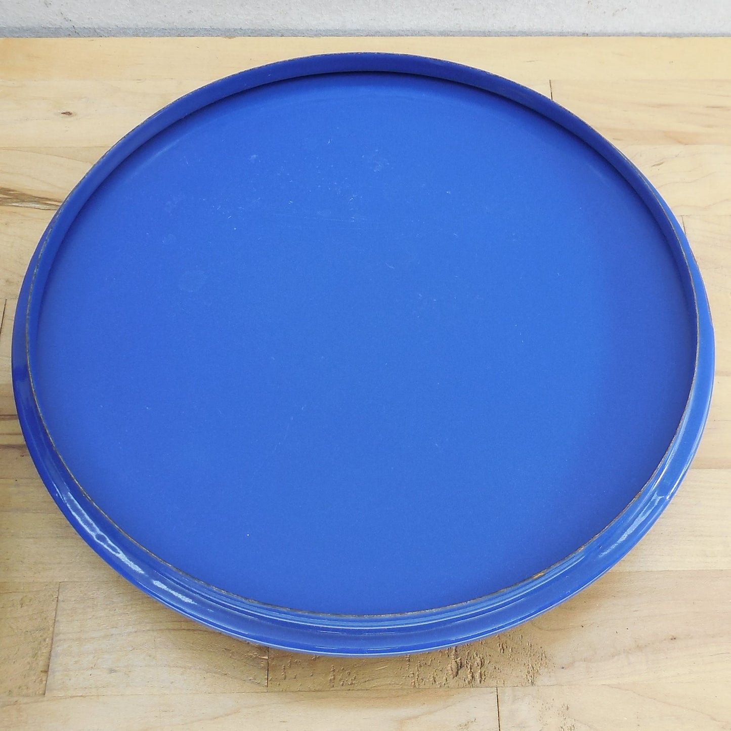 Dansk Denmark Kobenstyle 6 Quart Casserole Pot Dutch Oven Midnight Blue Rim