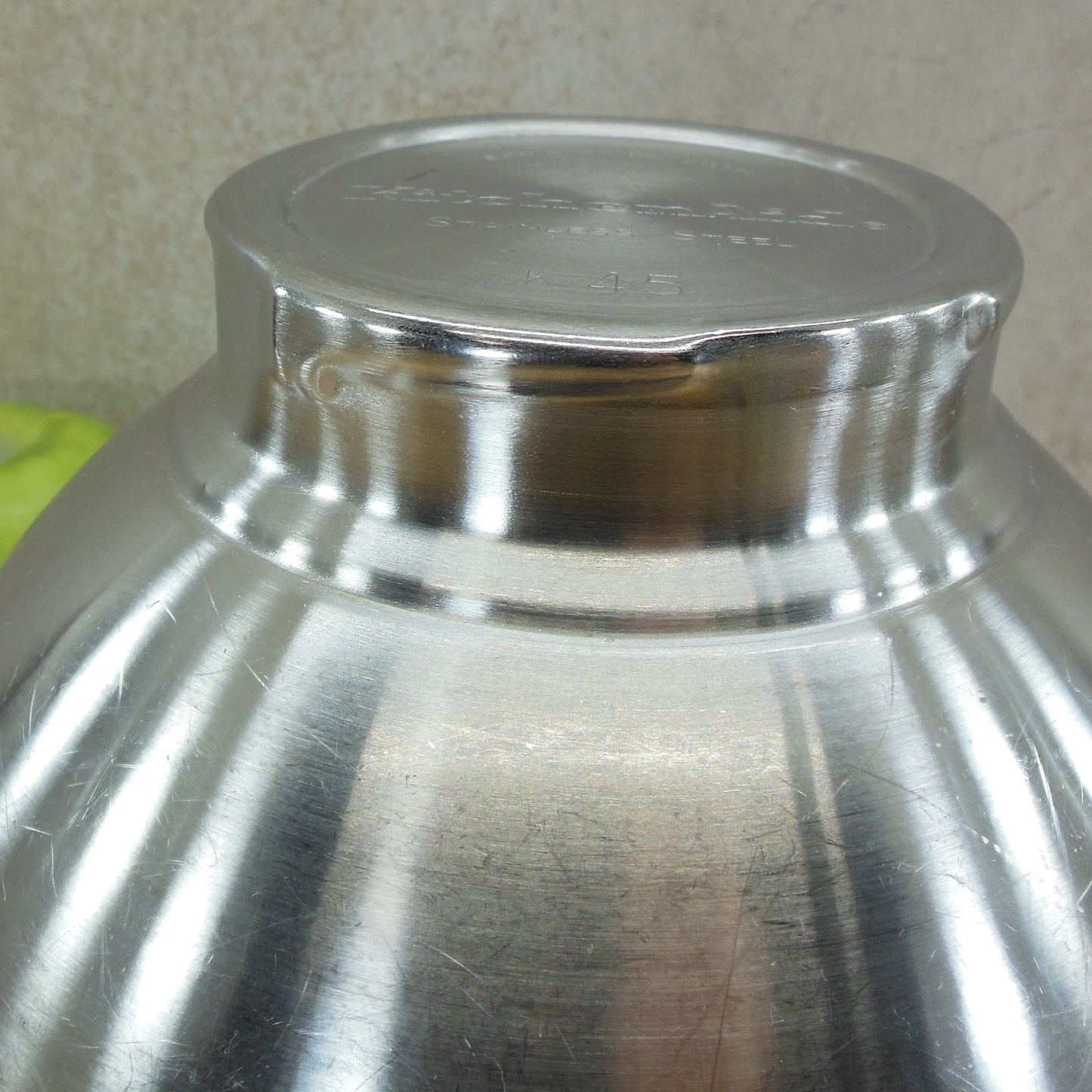 KitchenAid K45 Stainless Steel 4.5 Quart Stand Mixer Bowl Korea