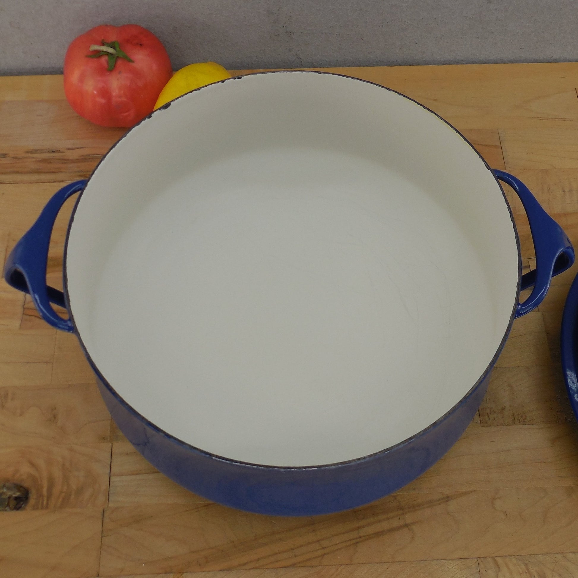 Dansk Denmark Kobenstyle 6 Quart Casserole Pot Dutch Oven Midnight Blue Used