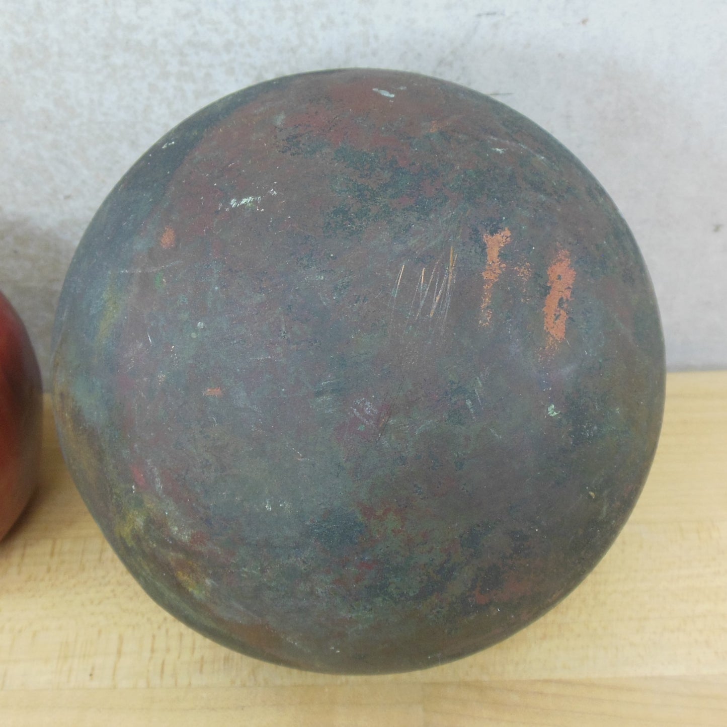 Unbranded Copper Round Float Ball Toilet Tank 5.5" Old Vintage