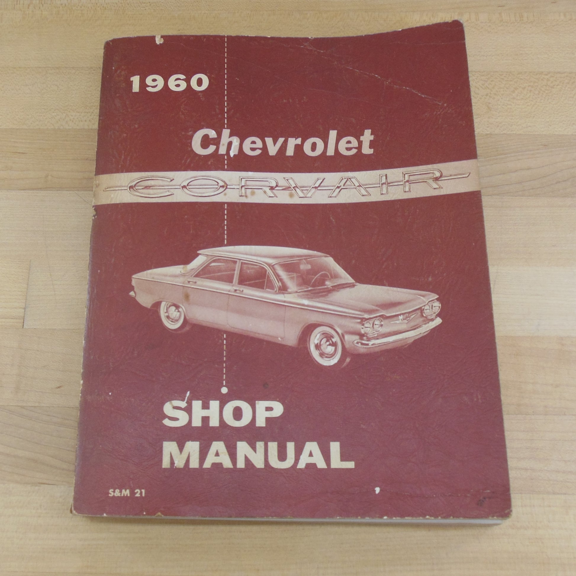 Chevrolet Shop Service Manual 1960 Corvair