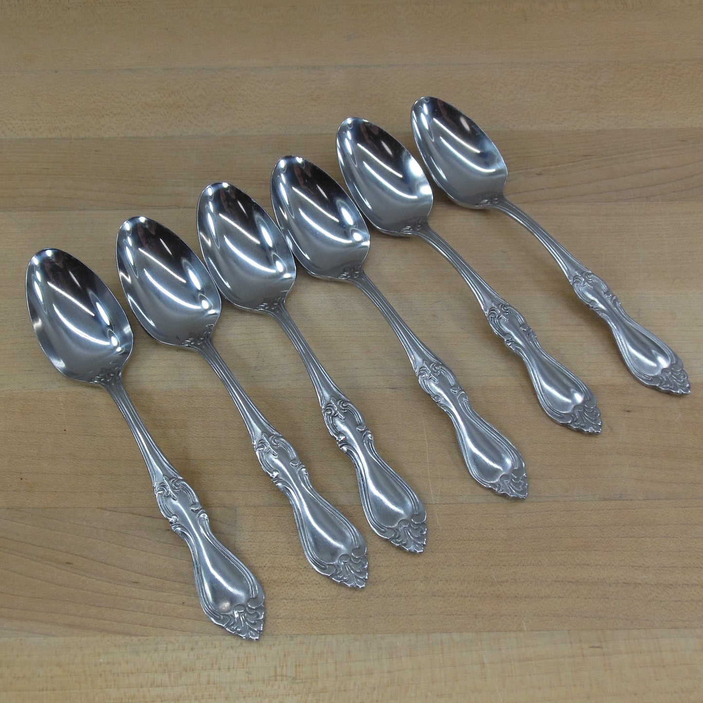 Towle Supreme Cutlery TWS70 NOS Teaspoons - 6 Set