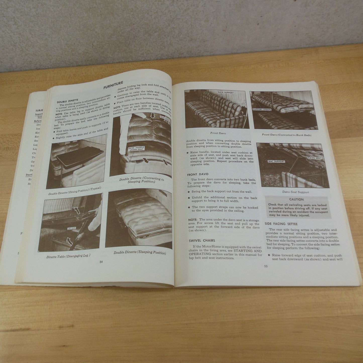 GMC Operating Service Manual 1976 Motorhome photos