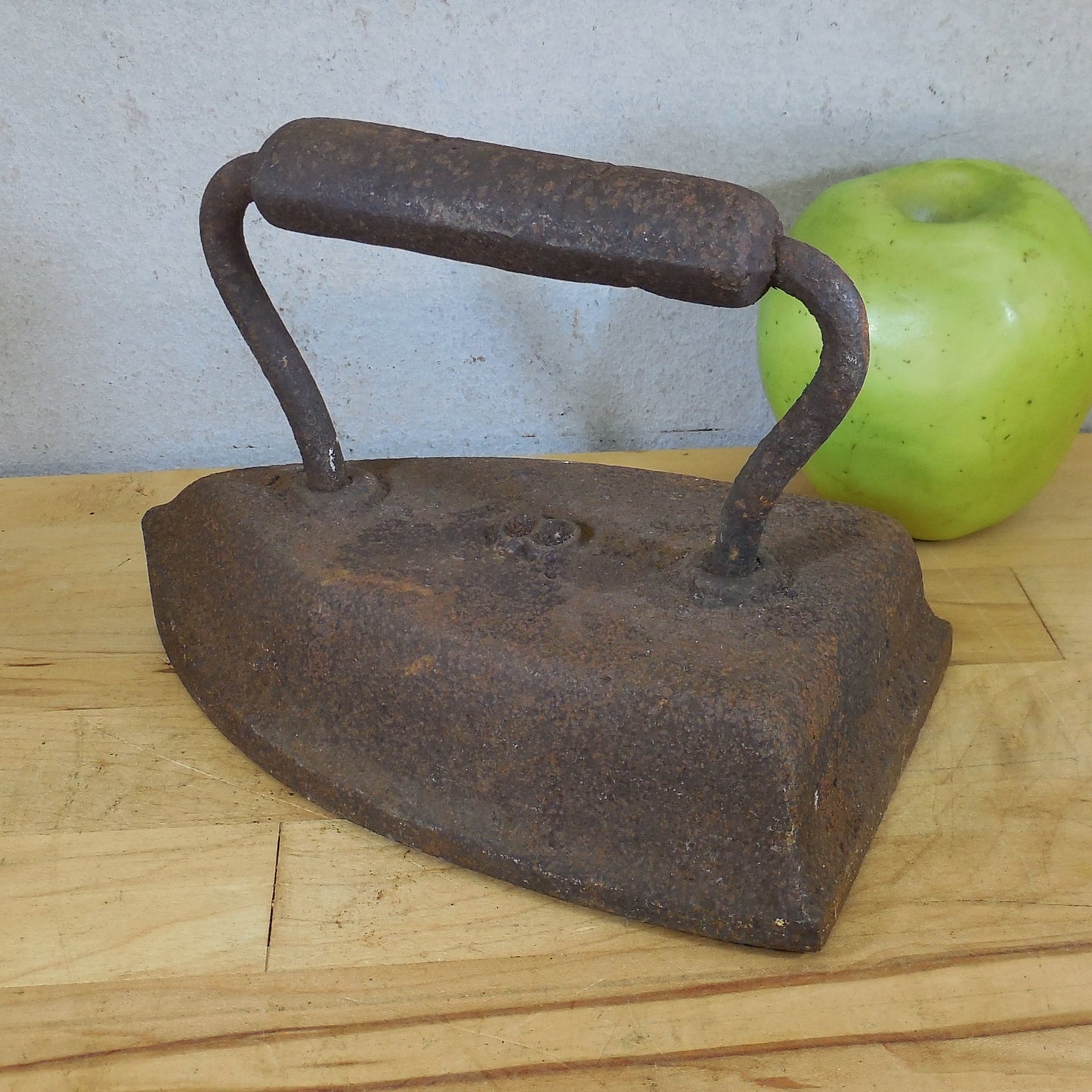 Unbranded Rustic Antique #8 SAD Iron Door Stop 7.3 Lbs.