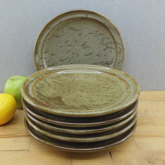 The Friars Aylesford Pottery England 6 Set Dinner Plates 9.75"