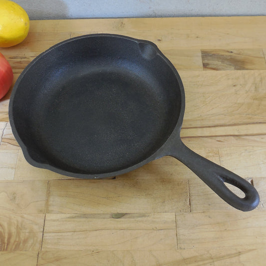 BSR Birmingham Stove & Range Cast Iron No. 5 Skillet Fry Pan 8-1/8" Restored