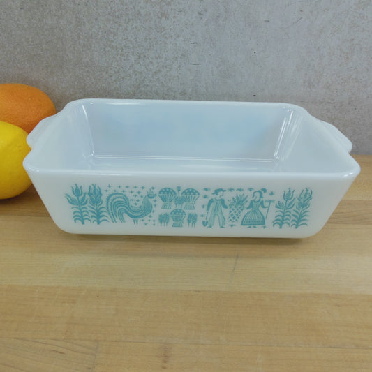 Pyrex Glass USA Amish Butterprint 503 Large Refrigerator Dish - No Lid