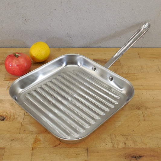 All-Clad Stainless Steel 11” Square Grill Pan
