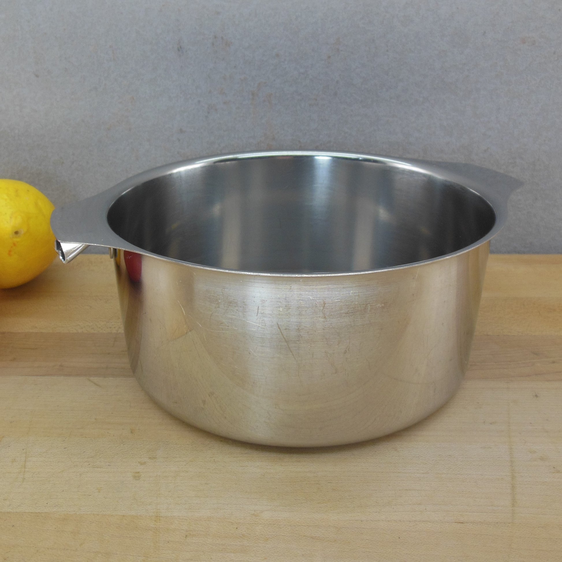 Letang & Remy France Triplinox Stainless 1-1/2 Quart Saucepan - No Lid/Handle