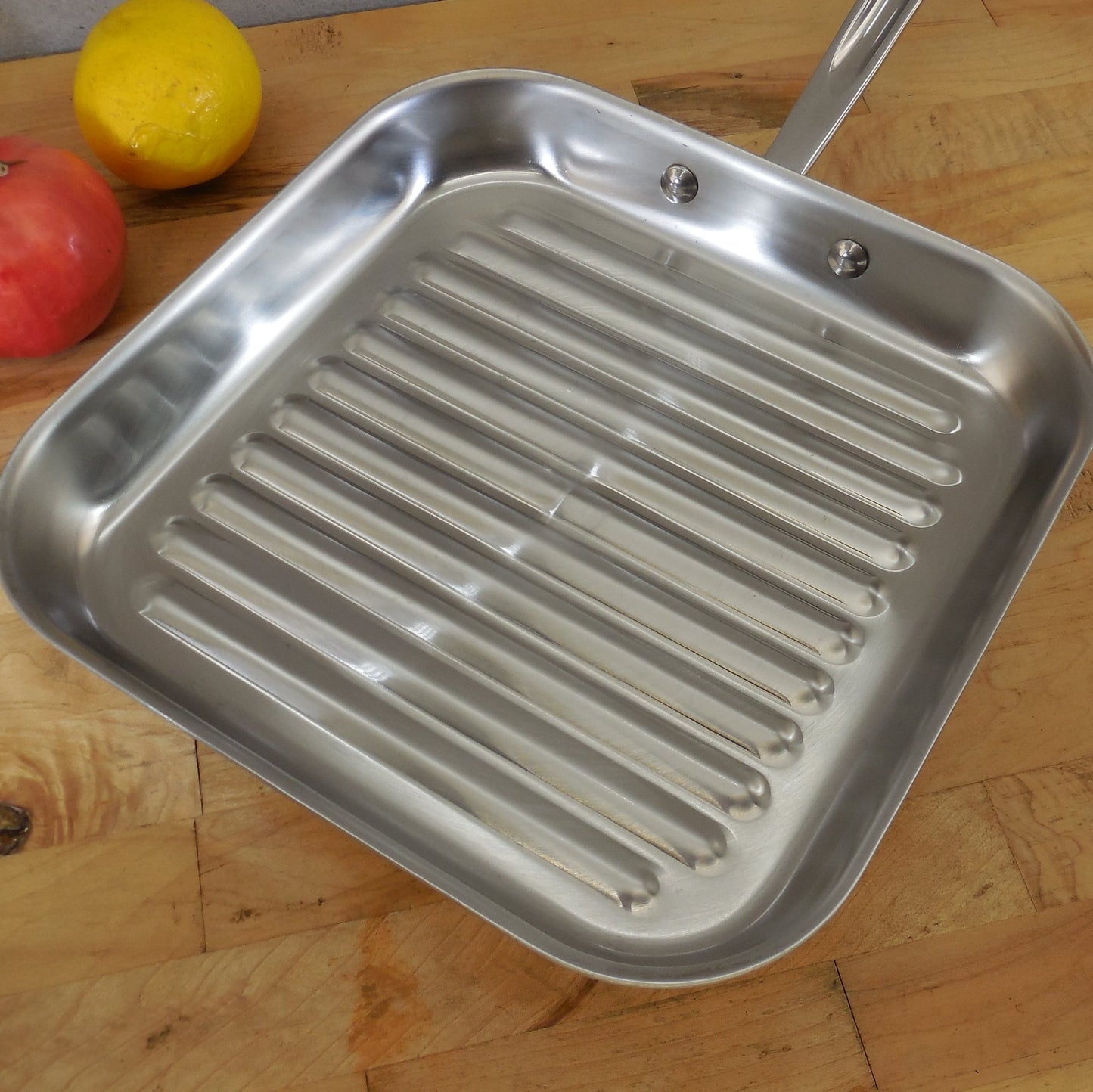 All-Clad Stainless Steel 11” Square Grill Pan