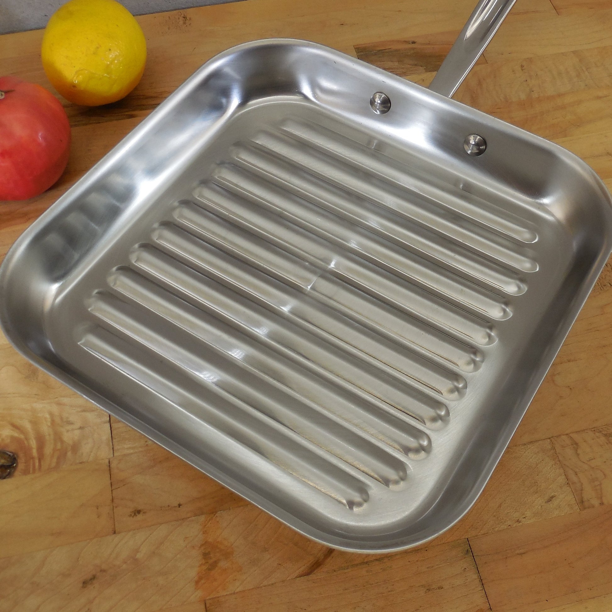 All-Clad Stainless Steel 11” Square Grill Pan