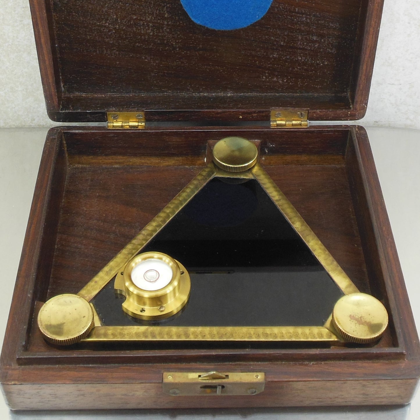 Kelvin & Wilfrid O. White Co. Gaasbeek The Anable Artificial Horizon Nautical Navigation vintage