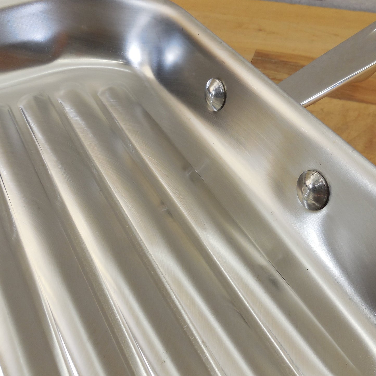 All-Clad Stainless Steel 11” Square Grill Pan