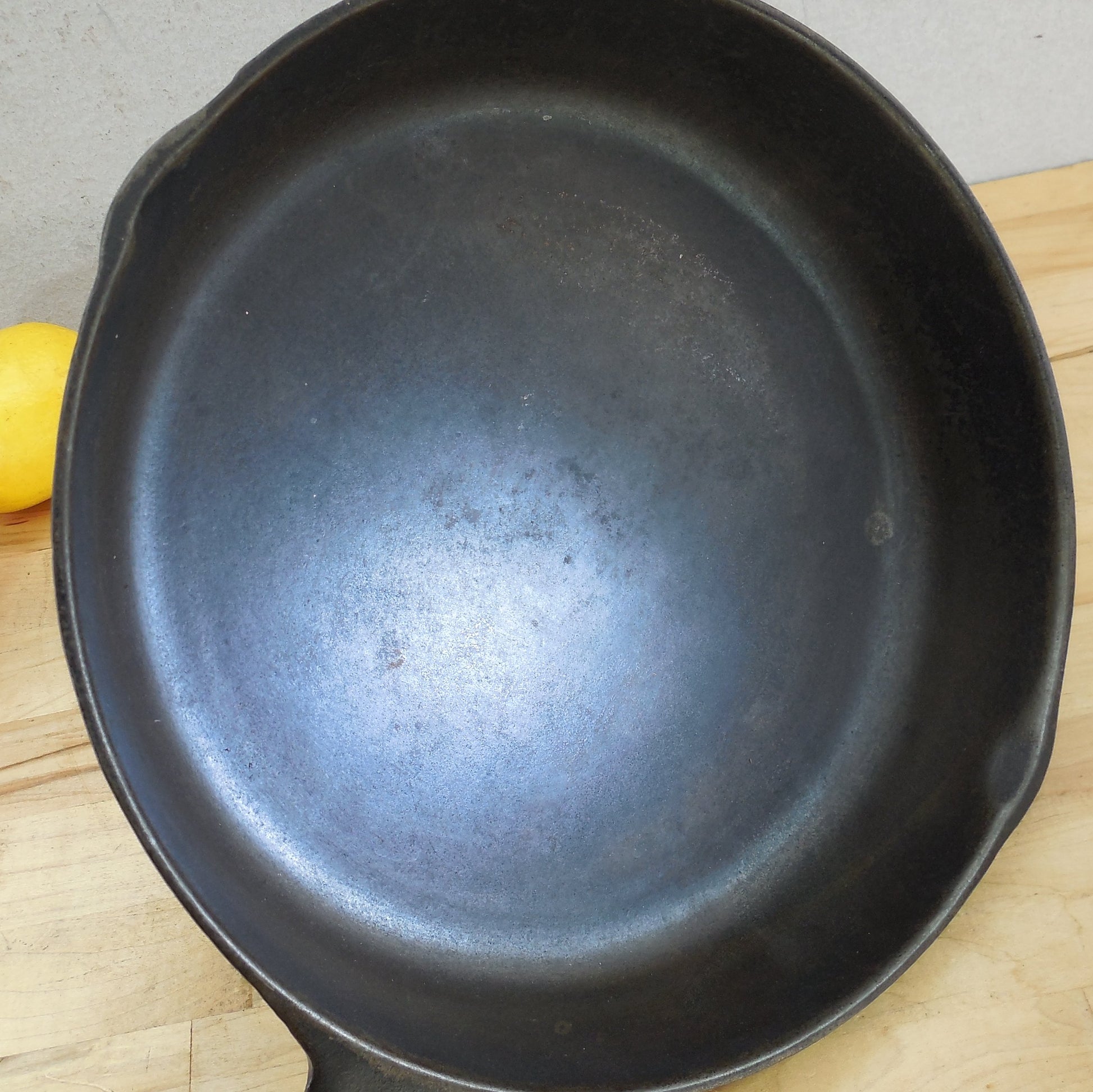 BSR Birmingham Stove & Range Red Mountain 8 K Cast Iron Skillet Unrestored Vintage