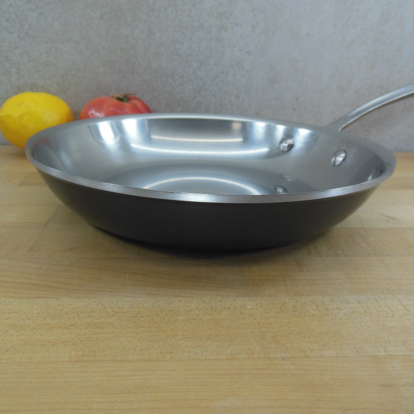 All-Clad Ltd. USA Anodized Stainless 10" Fry Pan Skillet Vintage